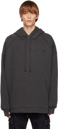 Juun.J Gray Carryover Hoodie