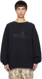 ERL Black 'Venice' Sweatshirt