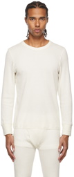 Heron Preston for Calvin Klein White Season 2 Thermal Long Sleeve T-Shirt