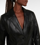Dodo Bar Or Leather blazer