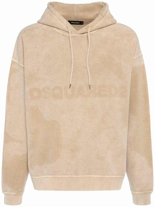 Photo: DSQUARED2 Relaxed Fit Cotton Hoodie