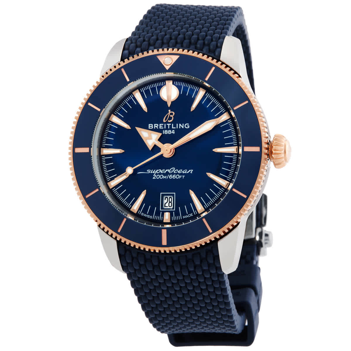Breitling Superocean Heritage Automatic Blue Dial Mens Watch UB3112161C1S1