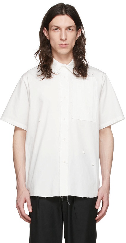 Photo: C2H4 White Cotton Shirt
