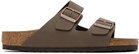 Birkenstock Brown Regular Arizona Sandals