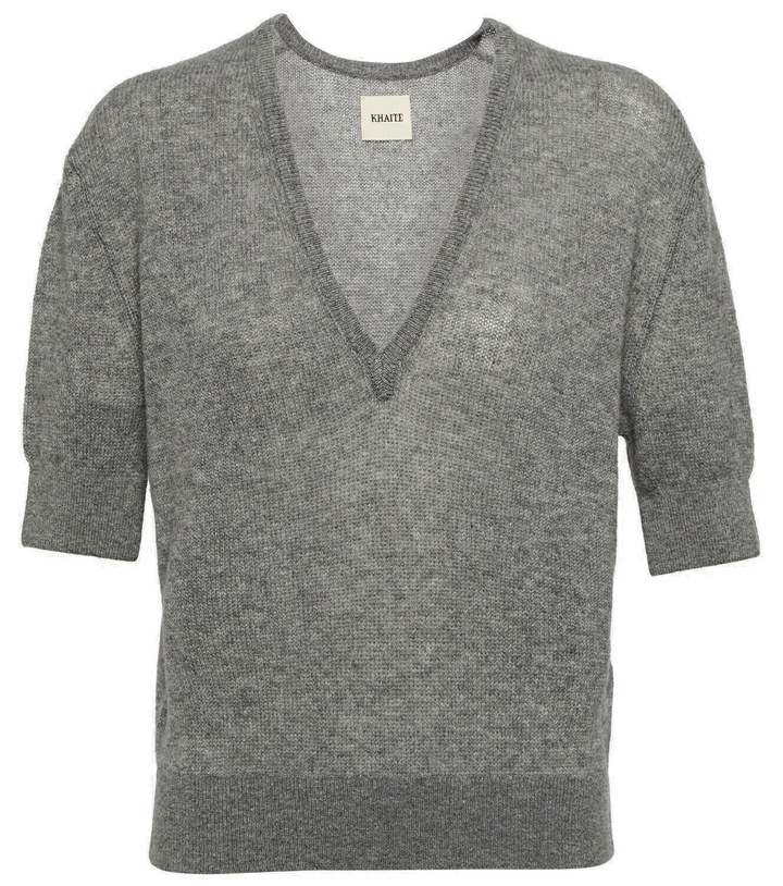 Photo: Khaite Sierra cashmere-blend top