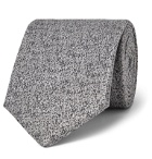 Charvet - 7.5cm Silk and Wool-Blend Tie - Gray