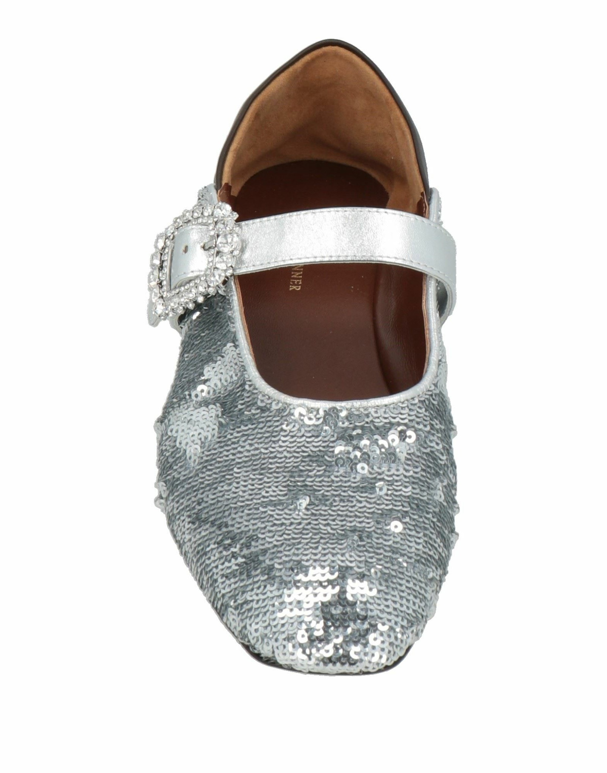 Wales Bonner Womens Ballet flats in Silver