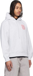 Carhartt Work In Progress Gray Spiral Hoodie