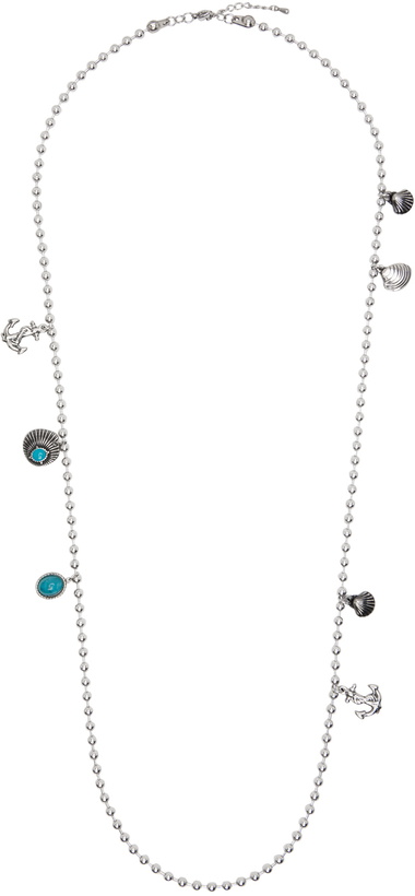 lesugiatelier Silver 'The Persistence Of Memory Chain' Necklace ...