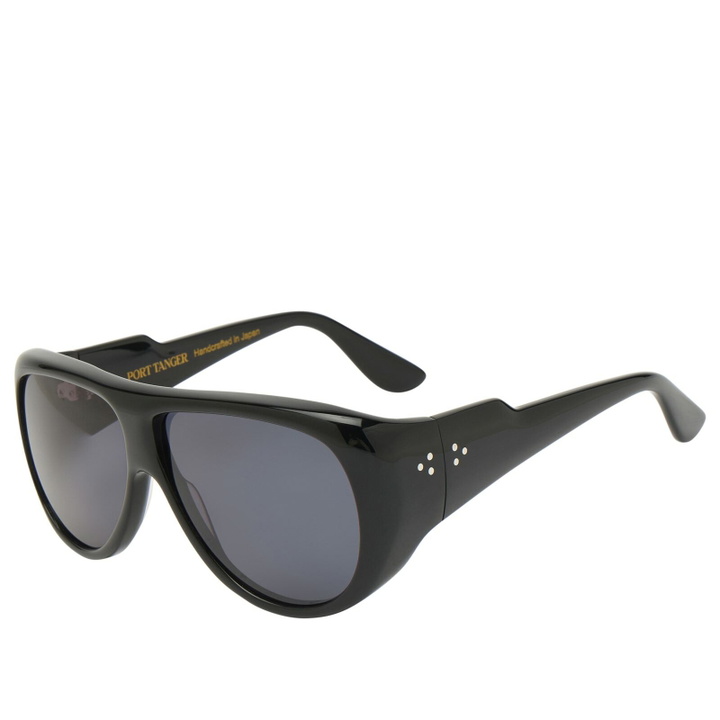 Photo: Port Tanger Gambia Sunglasses in Black 