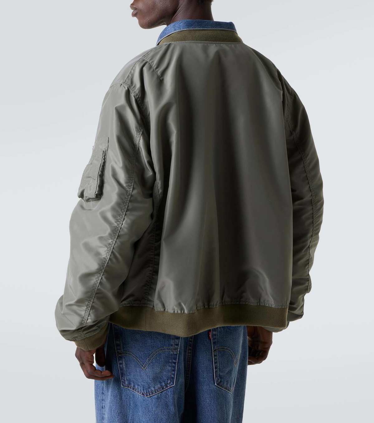 Sacai x Levi's® Reversible bomber jacket Sacai