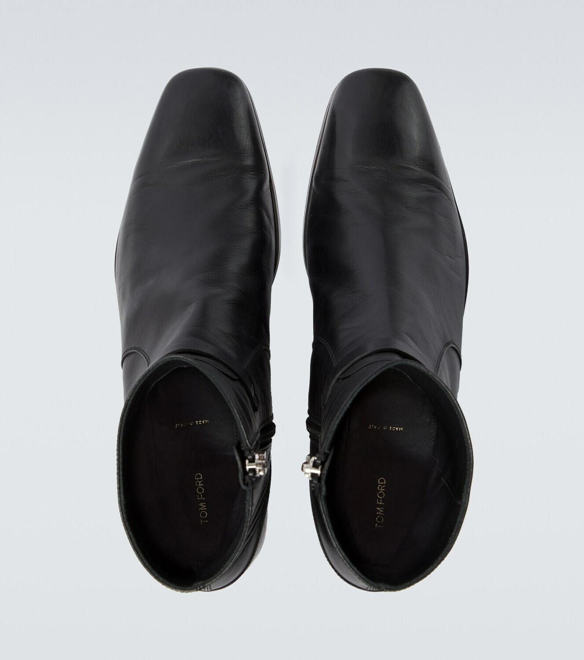 Tom Ford Clint leather ankle boots