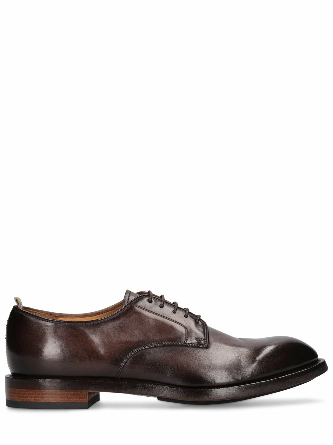 Photo: OFFICINE CREATIVE - Temple Leather Derby Shoes