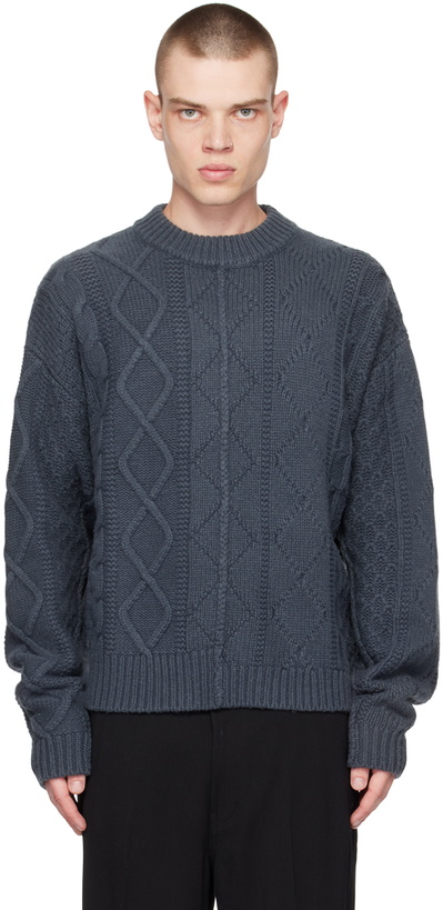 Photo: Axel Arigato Gray Noble Sweater