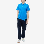 Comme des Garçons SHIRT Men's x Lacoste Asymmetric Polo Shirt in Blue