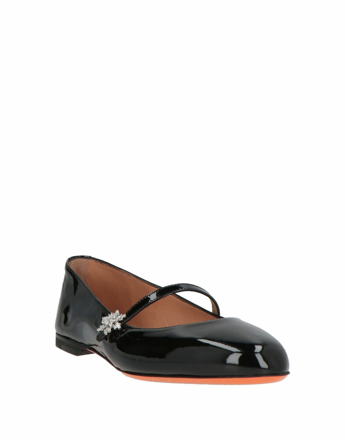 Santoni Womens Ballet flats in Black