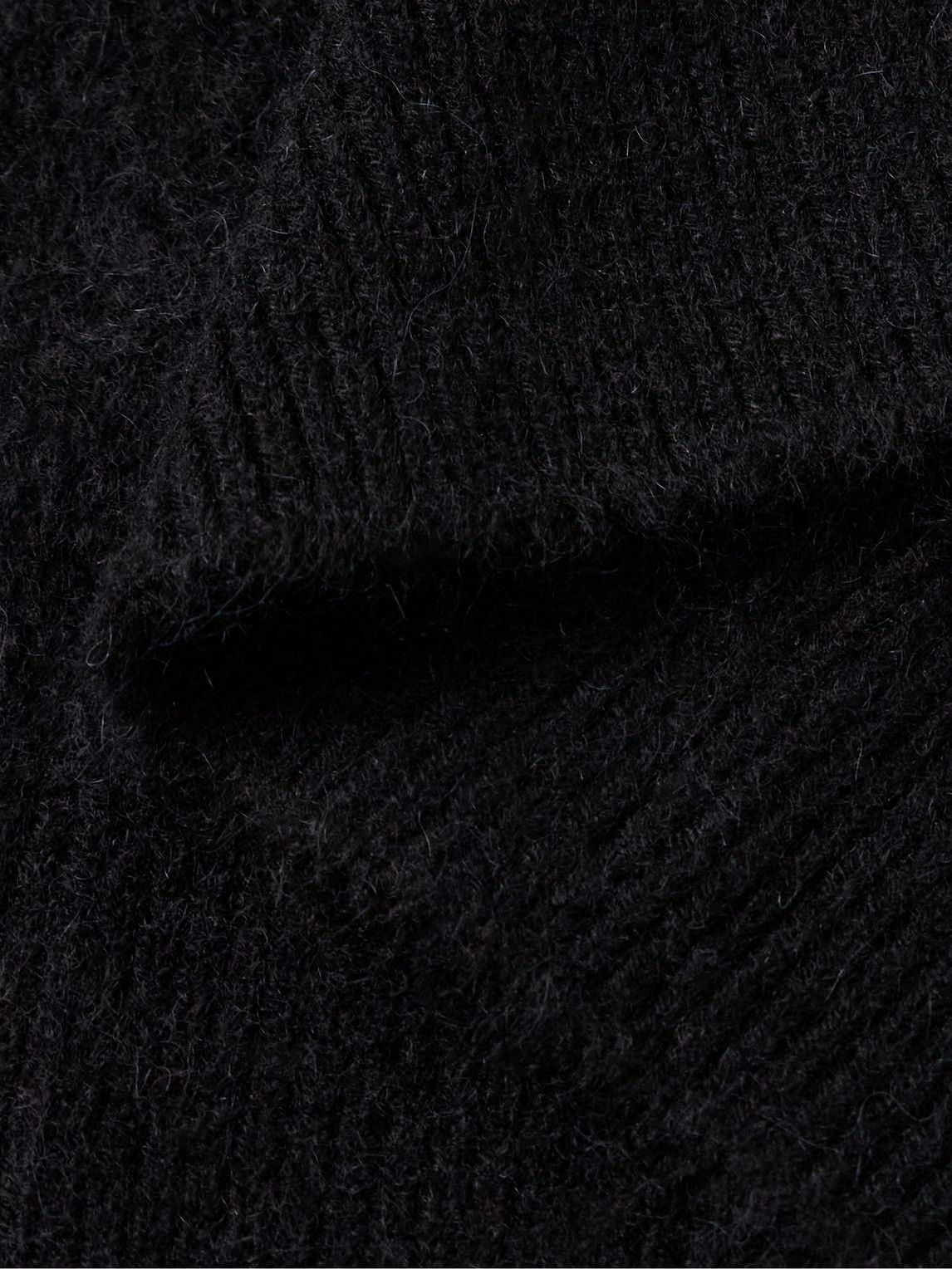 Kaptain Sunshine - Alpaca-Blend Cardigan - Black
