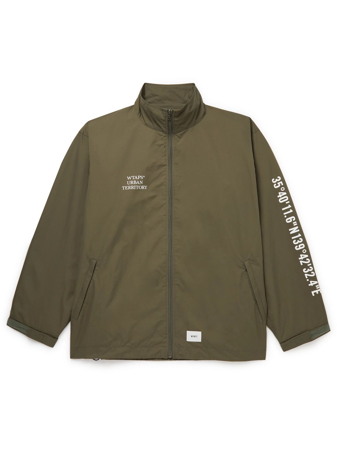 wtaps TRACK JACKET NYLON-