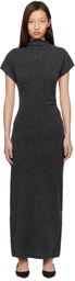 Proenza Schouler Gray Abie Midi Dress