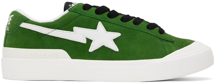 Photo: BAPE Green Mad Sta #1 Sneakers