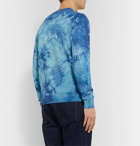 PS Paul Smith - Tie-Dyed Cotton Sweater - Blue