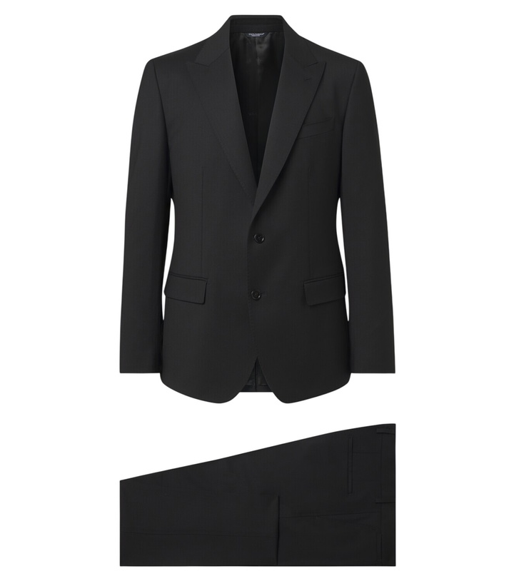 Photo: Dolce&Gabbana Single-breasted wool-blend suit