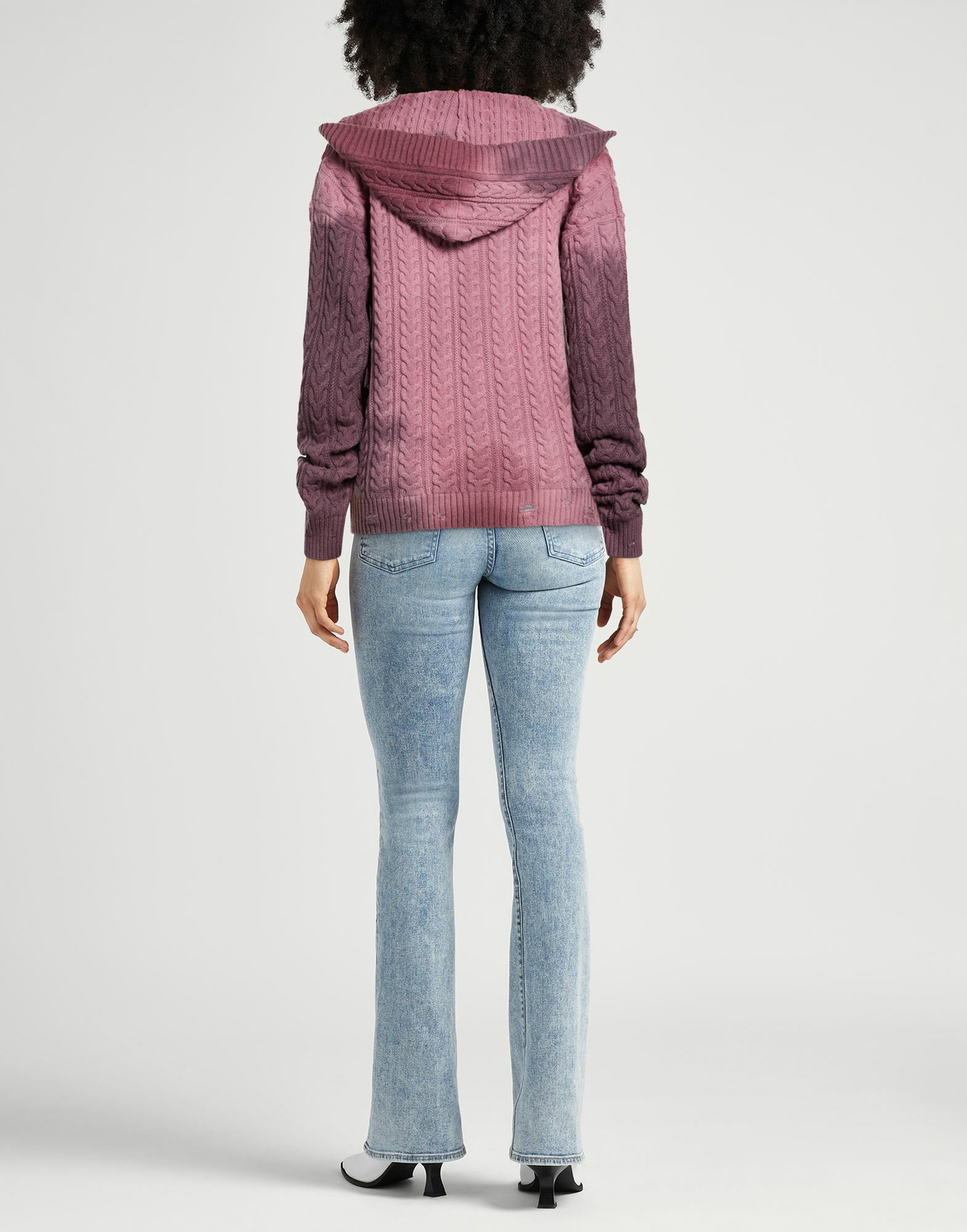 Laneus Womens Sweater Antique rose