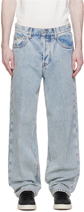 Photo: Emporio Armani Blue 5 Pocket Jeans