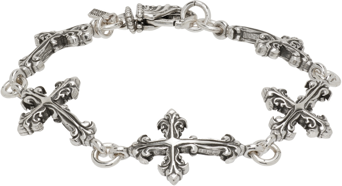 Emanuele Bicocchi Large Multi-Cross Avelli Bracelet Emanuele Bicocchi
