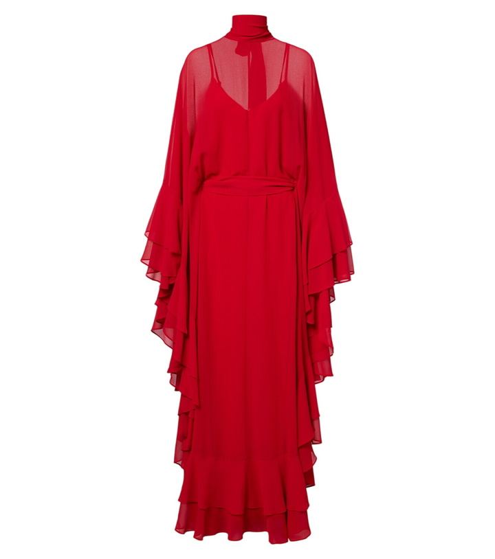 Photo: De La Vali Socorro chiffon maxi dress