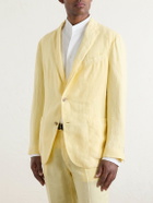 Boglioli - Linen Suit Jacket - Yellow