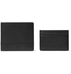 Hugo Boss - Leather Cardholder and Billfold Wallet Set - Men - Black