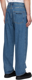 WACKO MARIA Blue Washed Jeans