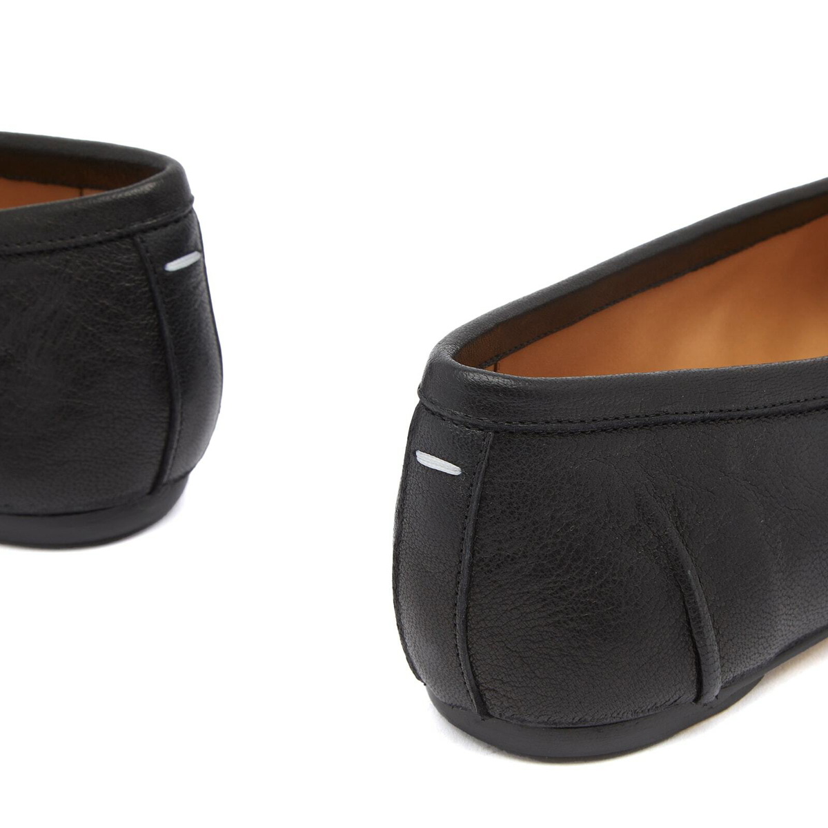 Maison Margiela Women's Tabi Ballerina Shoes in Black