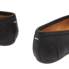 Maison Margiela Women's Tabi Ballerina Shoes in Black