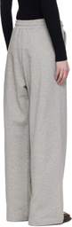 Fax Copy Express Gray Casual Sweatpants