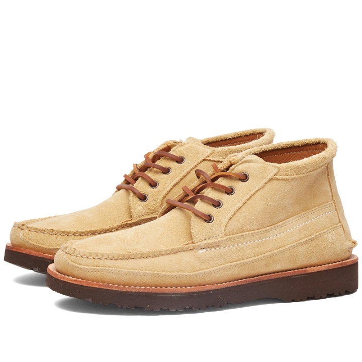 Photo: EasyMoc Men's Scout Boot in Sand Suede