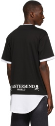 mastermind WORLD Black Cotton T-Shirt