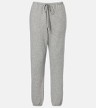 The Row Teo cashmere and cotton sweatpants