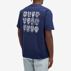 Polar Skate Co. Men's 12 Faces T-Shirt in Dark Blue