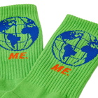 Melody Ehsani Women's ME. Worldwide Sock in Green