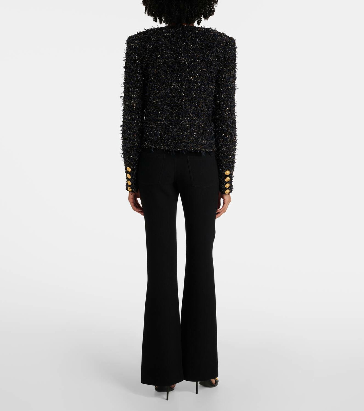 Balmain Lamé tweed jacket Balmain