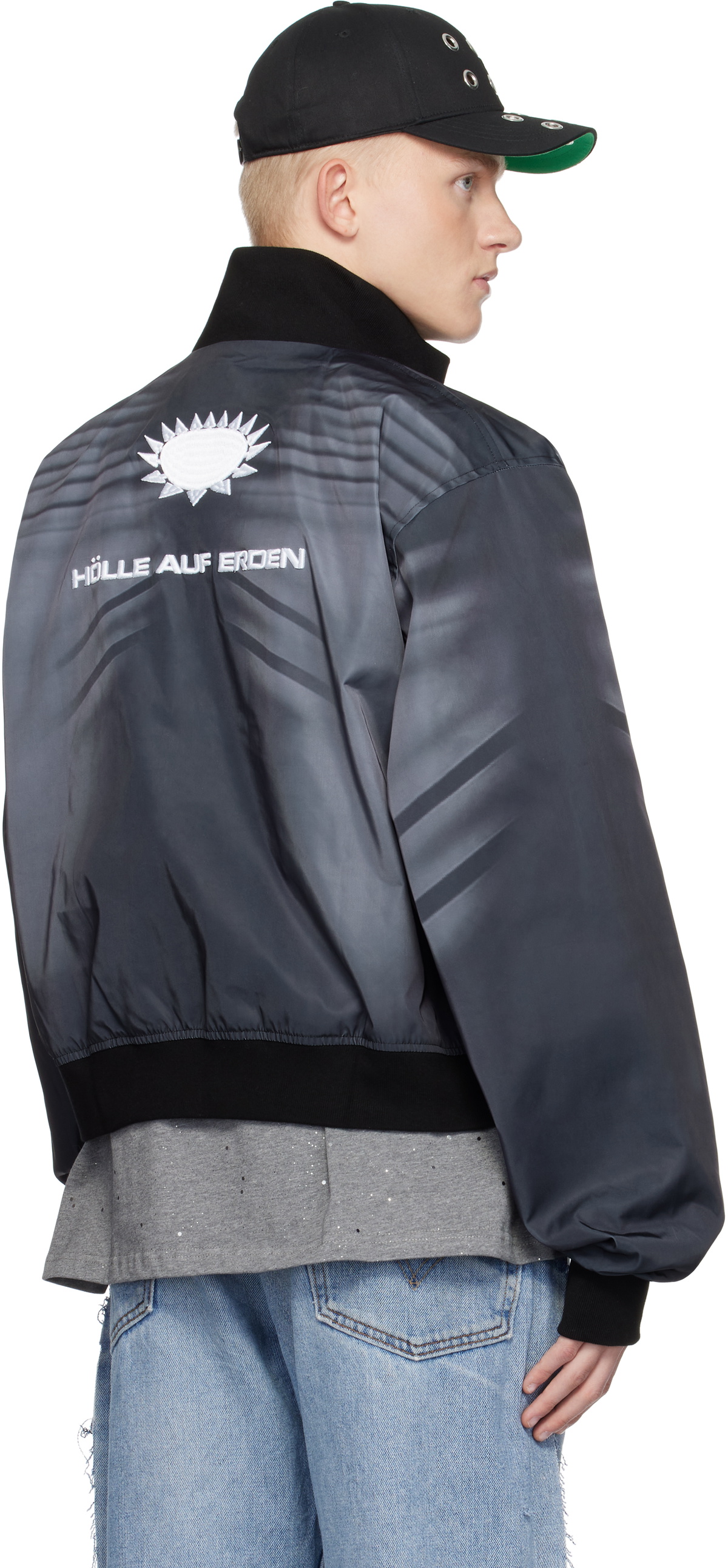 Demmo DEMMO Black 'Demmo' Track Jacket