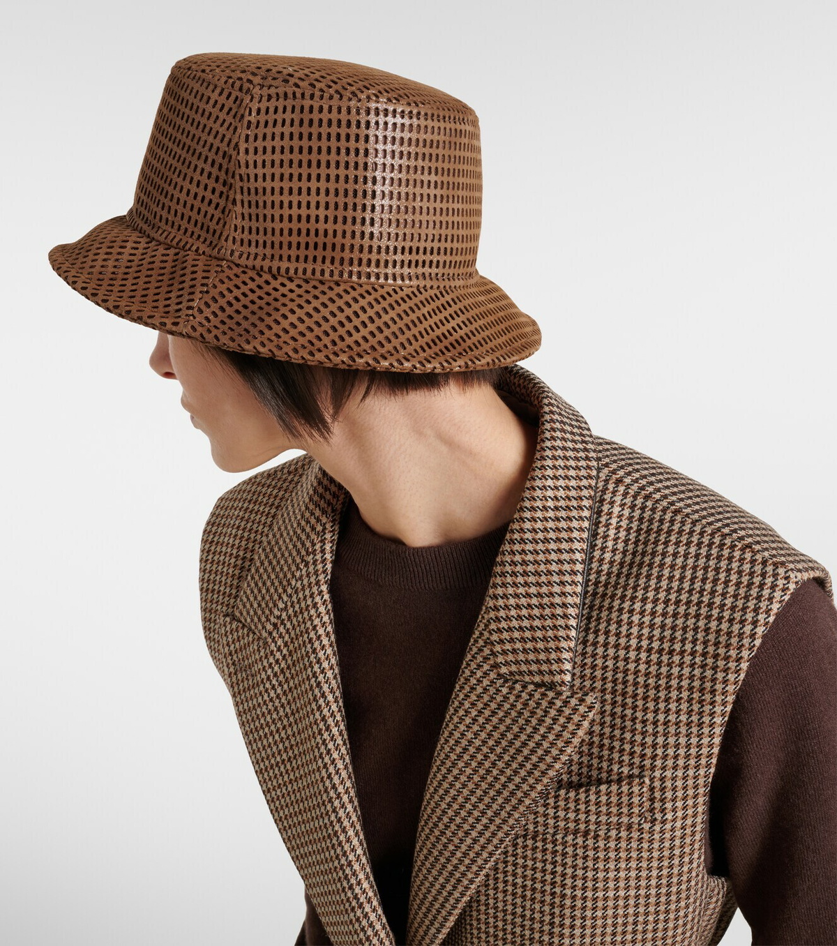 Brunello Cucinelli Suede bucket hat