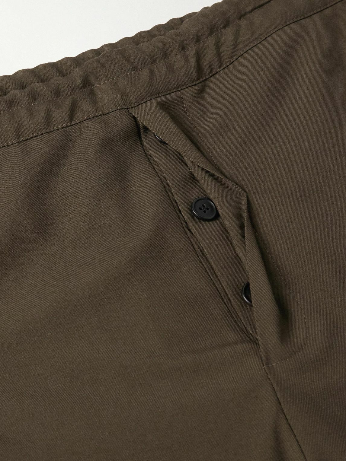 The Row - Ari Straight-Leg Wool Trousers - Brown
