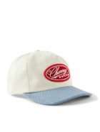 Cherry Los Angeles - Five Star Logo-Appliquéd Denim and Cotton-Twill Baseball Cap