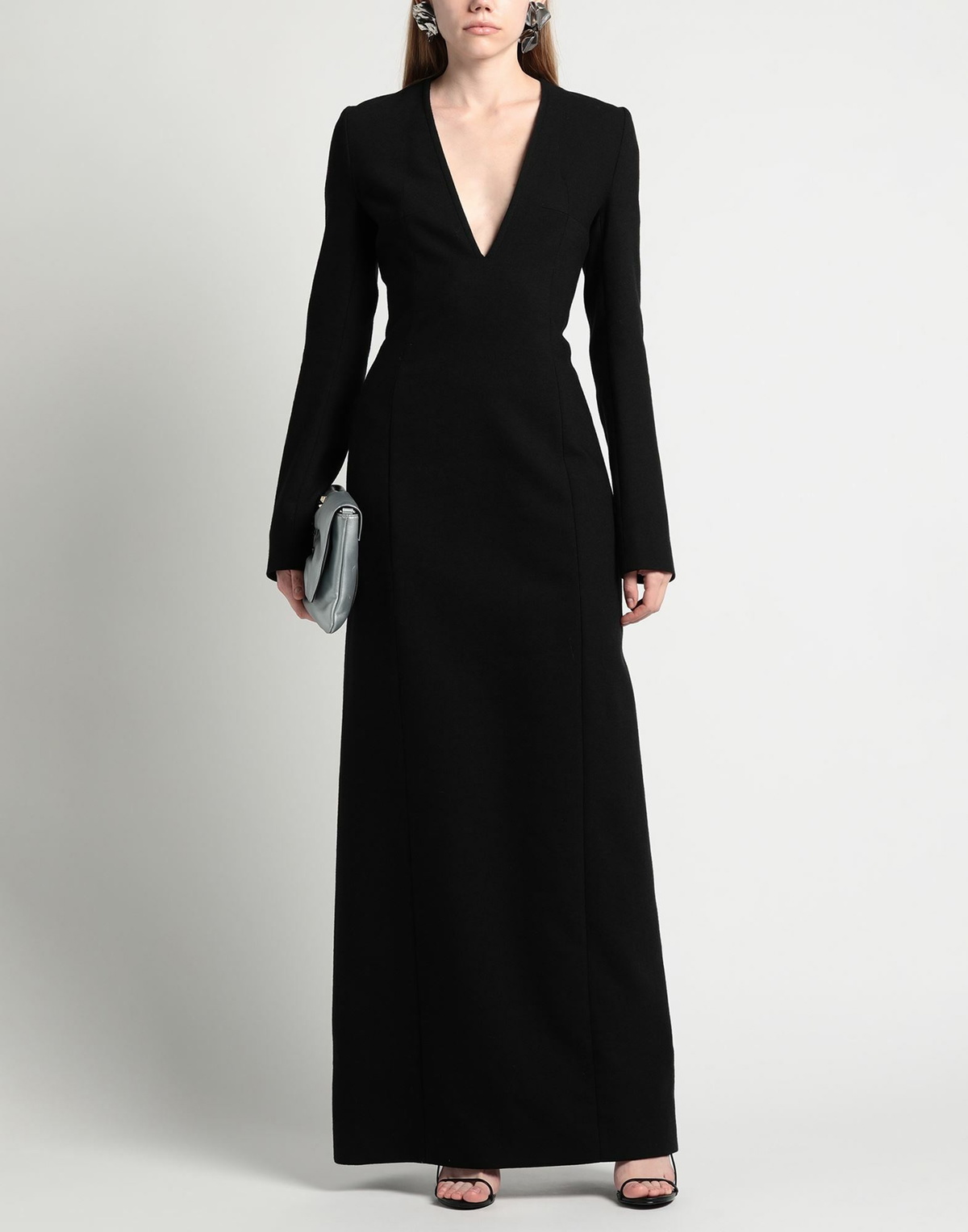Ann Demeulemeester Womens Maxi dress in Black