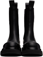 Bottega Veneta Black Lug Chelsea Boots