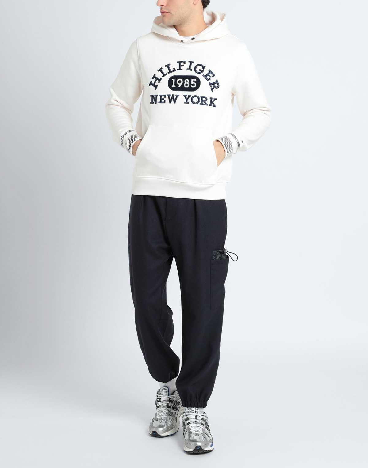 Tommy Hilfiger Mens Sweatshirt Ivory