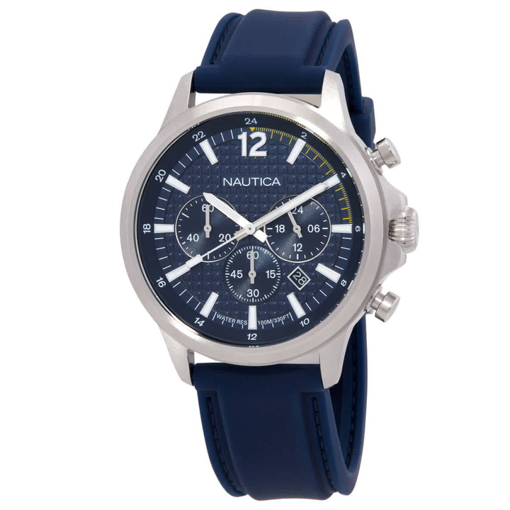 Photo: Nautica Nct Blue Ocean Chronograph Quartz Blue Dial Mens Watch NAPBOF402